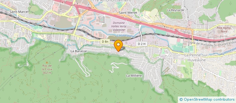 localisation de l'entreprise MADAME CHRISTEL PINONI  MARSEILLE