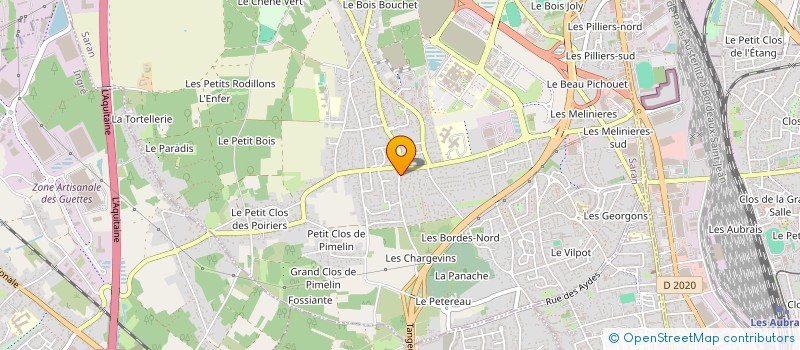 localisation de l'entreprise MADAME CHRISTEL PINSON à SARAN