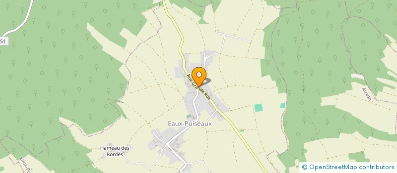 localisation de l'entreprise MADAME CHRISTEL POURTIER  EAUX-PUISEAUX