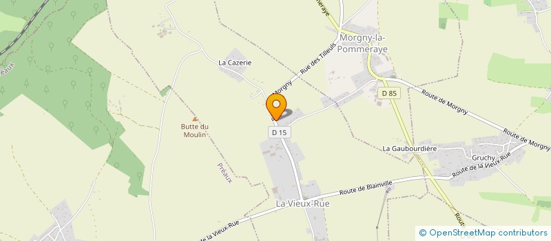 localisation de l'entreprise MADAME CHRISTEL RENAULT  LA VIEUX-RUE