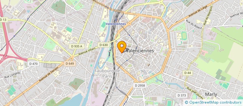 localisation de l'entreprise MADAME CHRISTEL RENOULT à VALENCIENNES