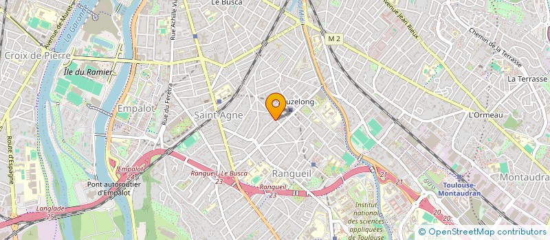 localisation de l'entreprise MADAME CHRISTEL RIBERA à TOULOUSE
