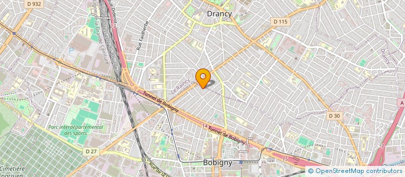 localisation de l'entreprise MADAME CHRISTEL RICHARD  BOBIGNY