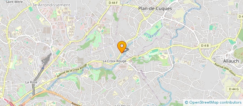 localisation de l'entreprise MADAME CHRISTEL ROBUSTELLI  MARSEILLE 11EME