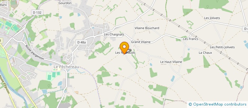 localisation de l'entreprise MADAME CHRISTEL ROQUES à LE PECHEREAU