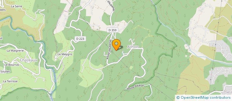 localisation de l'entreprise MADAME CHRISTEL SIEBERT  AILHON