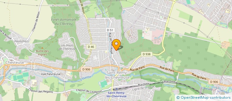 localisation de l'entreprise MADAME CHRISTEL STODOLNY  SAINT-REMY-LES-CHEVREUSE