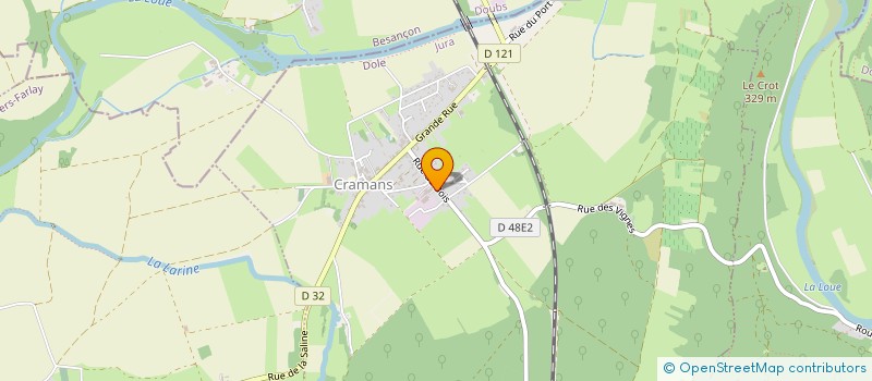 localisation de l'entreprise MADAME CHRISTEL TAINE  SAINT-CYR-MONTMALIN