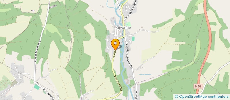 localisation de l'entreprise MADAME CHRISTEL TALBOT  GIVONNE