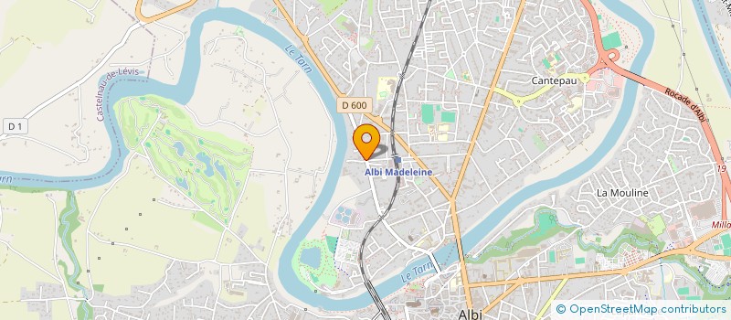 localisation de l'entreprise MADAME CHRISTEL TORRECILLAS  ALBI