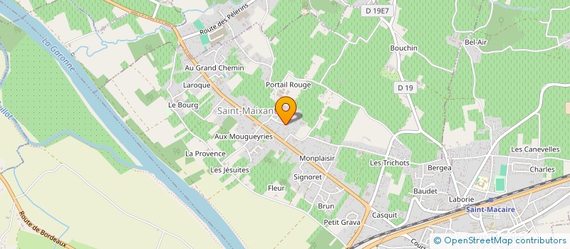 localisation de l'entreprise MADAME CHRISTEL TOURNEL  SAINT-MAIXANT