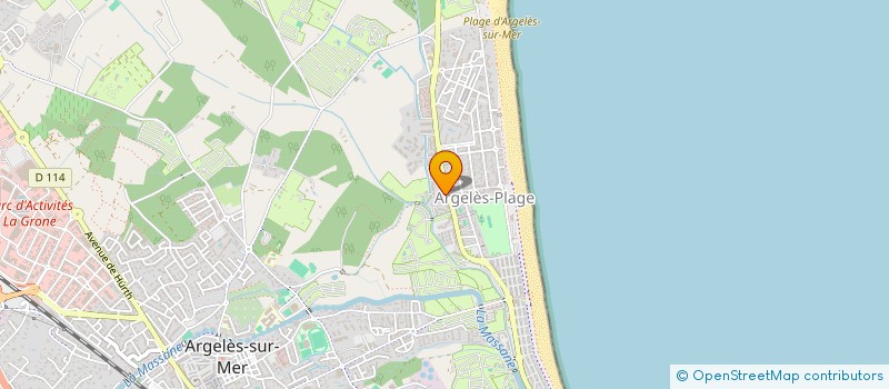 localisation de l'entreprise MADAME CHRISTEL VEREECKEN à ARGELES-SUR-MER