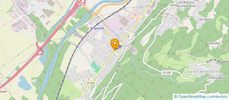 localisation de l'entreprise MADAME CHRISTEL VIALLET  VILLARD-BONNOT