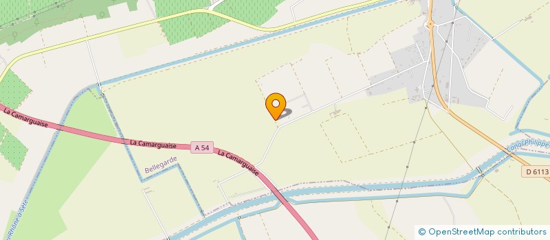 localisation de l'entreprise MADAME CHRISTEL VILLARD  BELLEGARDE