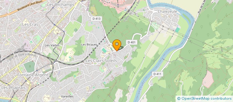 localisation de l'entreprise MADAME CHRISTEL WURTZ  CHALEZEULE