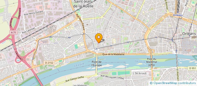 localisation de l'entreprise MADAME CHRISTELA SAMINADIN  ORLEANS