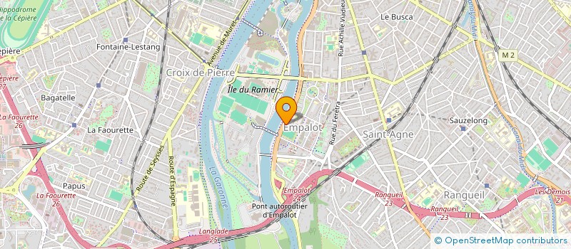 localisation de l'entreprise MADAME CHRISTELDA JEAN-LAURENT  TOULOUSE