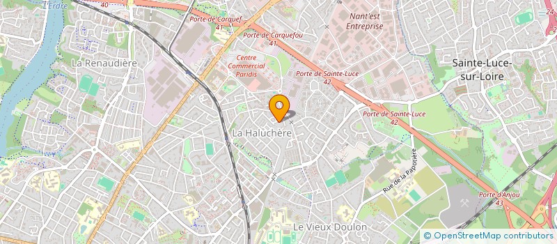 localisation de l'entreprise MADAME CHRISTELE ALLION à NANTES