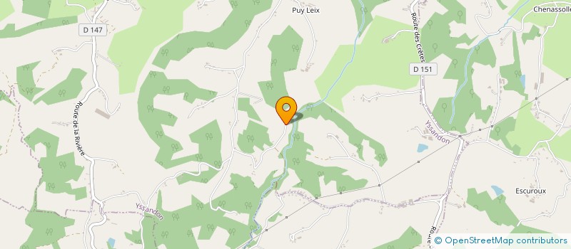 localisation de l'entreprise MADAME CHRISTELE AVERTY  YSSANDON