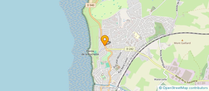 localisation de l'entreprise MADAME CHRISTELE BREBEL  WIMEREUX