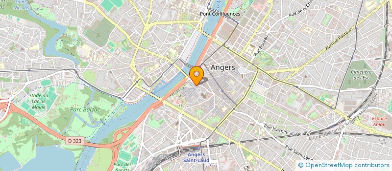 localisation de l'entreprise MADAME CHRISTELE CADIN à ANGERS