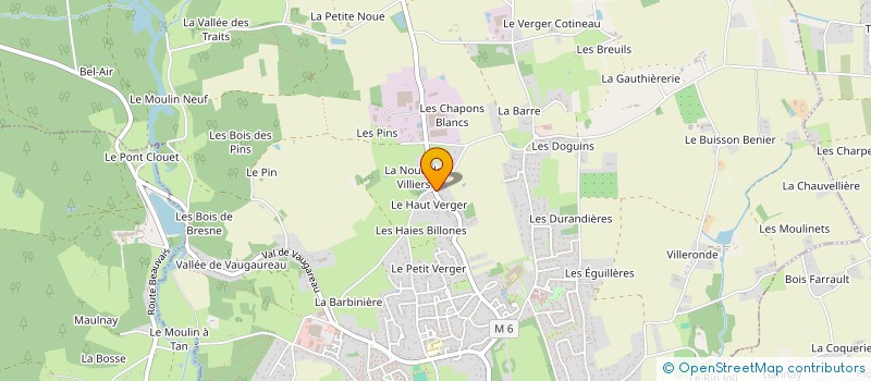 localisation de l'entreprise MADAME CHRISTELE CARRE  LUYNES