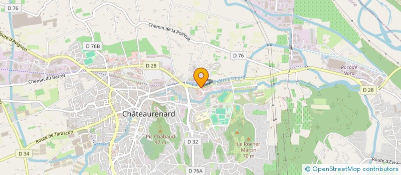 localisation de l'entreprise MADAME CHRISTELE CHABANIER à CHATEAURENARD