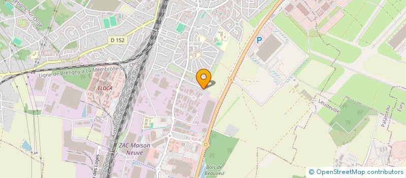 localisation de l'entreprise MADAME CHRISTELE CONSTANT à BRETIGNY-SUR-ORGE