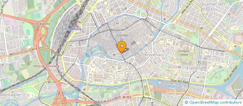 localisation de l'entreprise MADAME CHRISTELE CORBIC à STRASBOURG