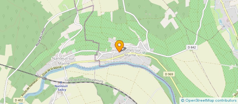 localisation de l'entreprise MADAME CHRISTELE DAVID à CROUTTES-SUR-MARNE