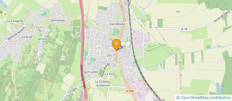 localisation de l'entreprise MADAME CHRISTELE DAVILA à SENNECEY-LE-GRAND