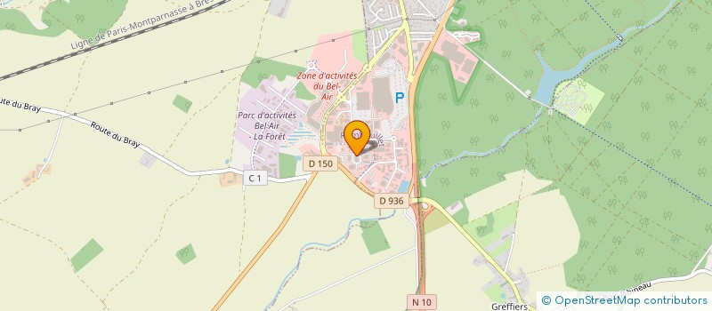 localisation de l'entreprise MADAME CHRISTELE DESPREAUX  GAZERAN