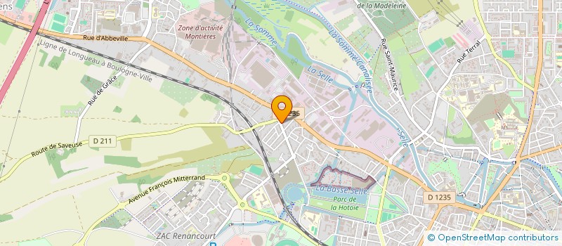localisation de l'entreprise MADAME CHRISTELE DUCATEL  AMIENS