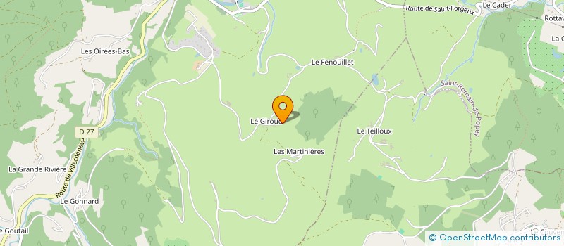 localisation de l'entreprise MADAME CHRISTELE DUSSUYER  SAINT-FORGEUX