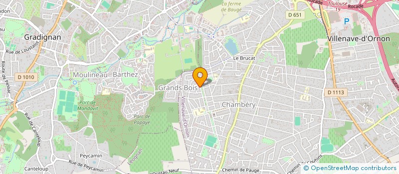 localisation de l'entreprise MADAME CHRISTELE DUTERTRE à VILLENAVE-D'ORNON