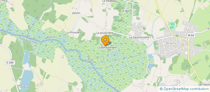 localisation de l'entreprise MADAME CHRISTELE ELIOT  BRAINS