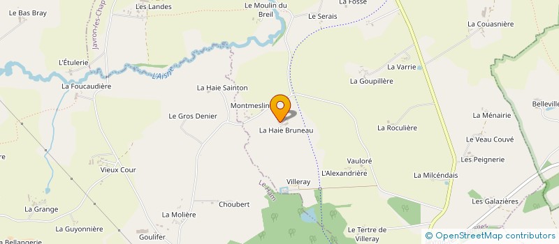 localisation de l'entreprise MADAME CHRISTELE FLANDRIN  JAVRON-LES-CHAPELLES