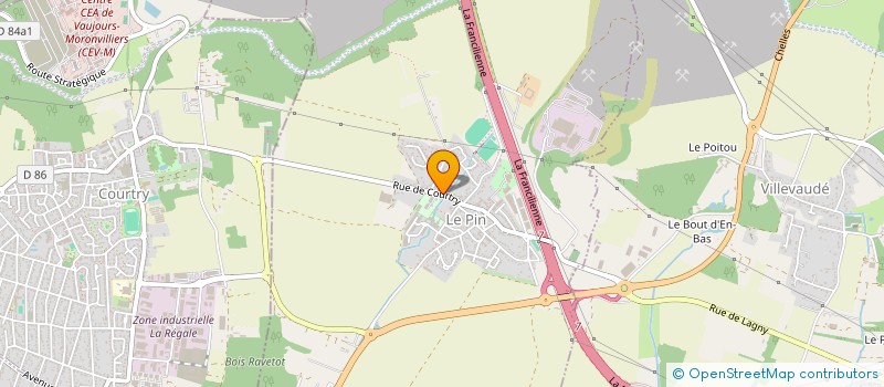 localisation de l'entreprise MADAME CHRISTELE FOLLEAS  LE PIN