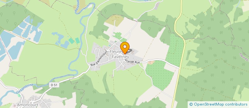 localisation de l'entreprise MADAME CHRISTELE GALDIN  FLEUREY-LES-FAVERNEY