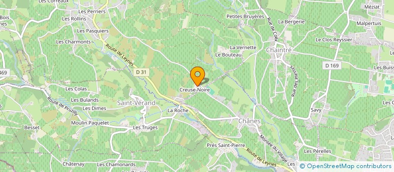 localisation de l'entreprise MADAME CHRISTELE GAUTHIER  PRUZILLY