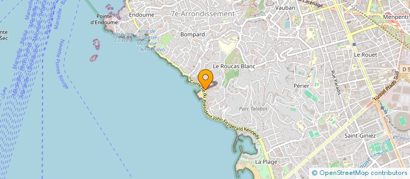 localisation de l'entreprise MADAME CHRISTELE GOFFIN à MARSEILLE