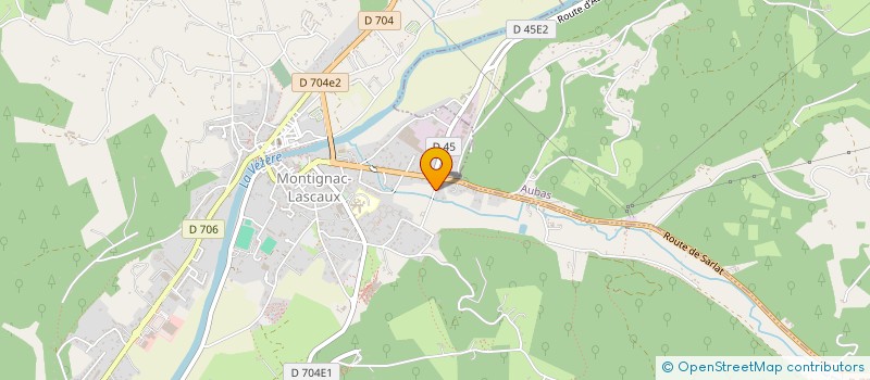 localisation de l'entreprise MADAME CHRISTELE GUERRIER à SAINT-LEON-SUR-VEZERE