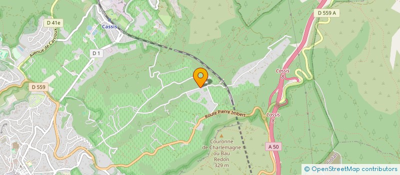 localisation de l'entreprise MADAME CHRISTELE HAAS  CASSIS