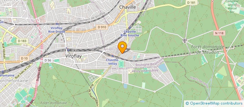 localisation de l'entreprise MADAME CHRISTELE JEUNET à CHAVILLE