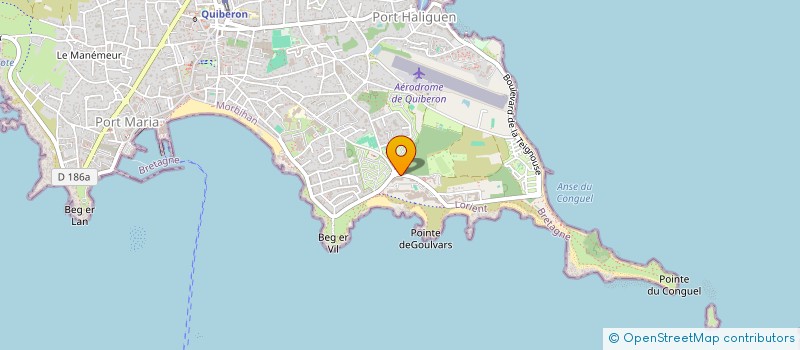 localisation de l'entreprise MADAME CHRISTELE JONCQUEUR à QUIBERON