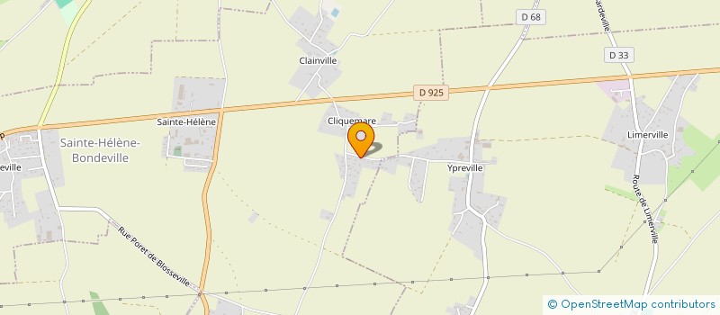 localisation de l'entreprise MADAME CHRISTELE JOUEN  SAINTE-HELENE-BONDEVILLE