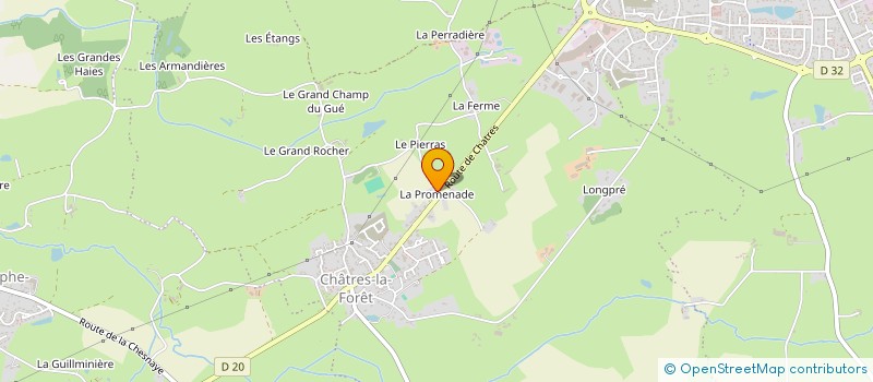 localisation de l'entreprise MADAME CHRISTELE LEMERCIER  EVRON