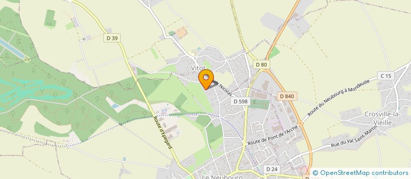 localisation de l'entreprise MADAME CHRISTELE LEMULLIER à LE NEUBOURG