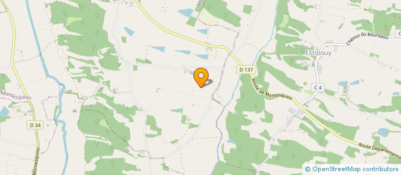 localisation de l'entreprise MADAME CHRISTELE LEPROVOST  MONTESQUIOU