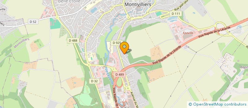 localisation de l'entreprise MADAME CHRISTELE LUCAS  MONTIVILLIERS